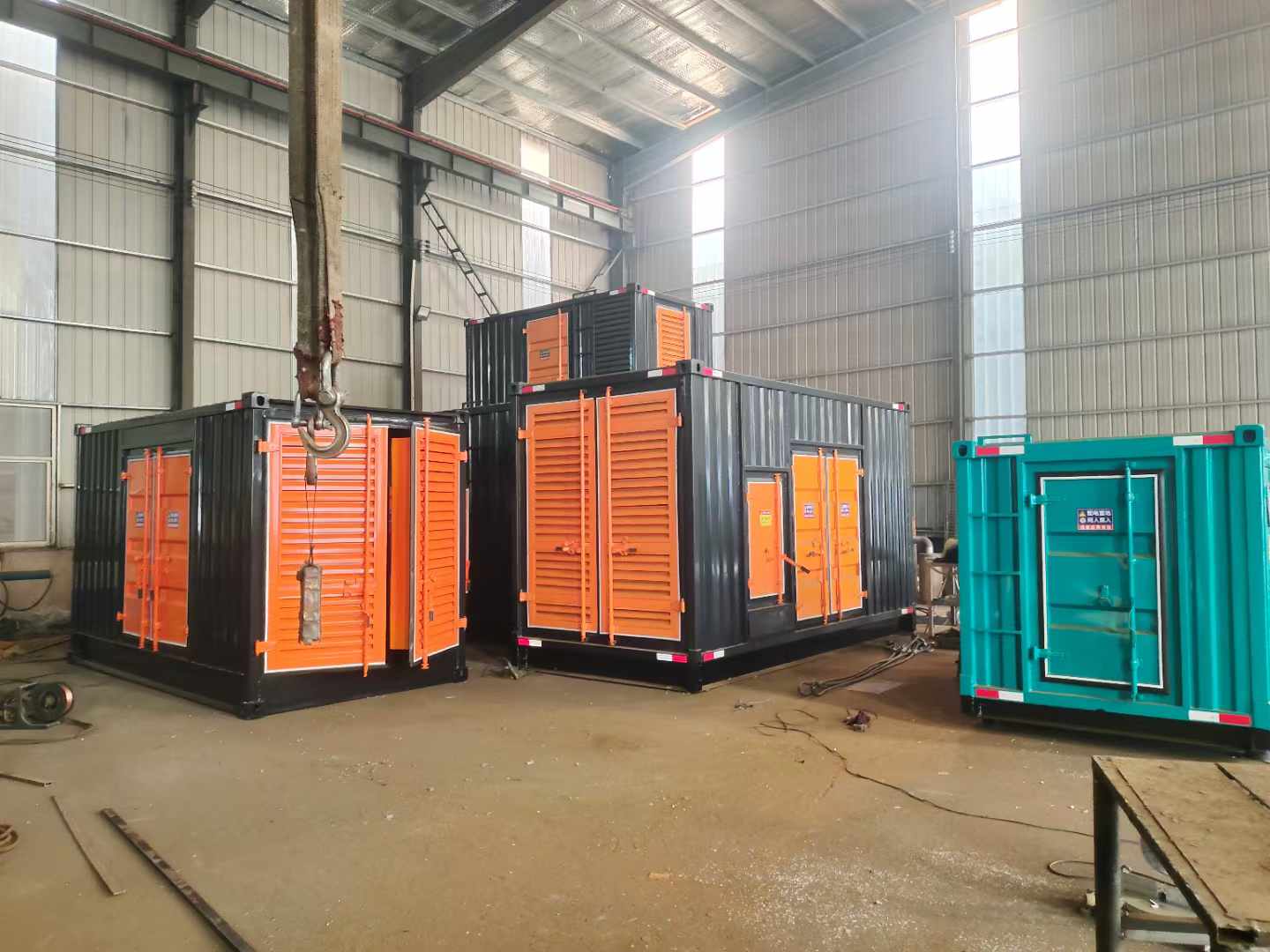 合阳500kw柴油发电机组可以带动多少功率设备？