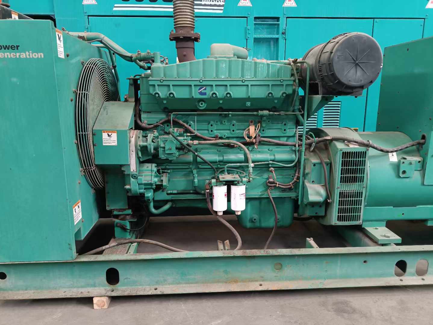 合阳过载会对 600kW 柴油发电机组造成哪些损害？